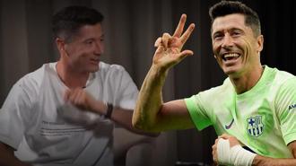 Robert Lewandowski'den Pep Guardiola taklidi! Sosyal medyada gündem oldu