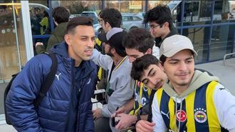 Fenerbahçe kafilesine Çekya'da yoğun ilgi