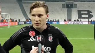 Svensson'dan Türkçe röportaj: Biz Beşiktaş'ız, hiç korkmuyoruz