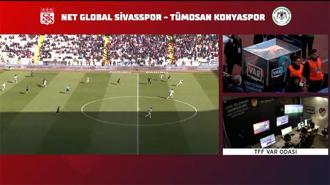 Süper Lig'de 25. haftanın VAR kayıtları açıklandı