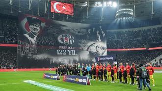 Beşiktaş'tan 122. yıla özel dev koreografi! İşte o kareler