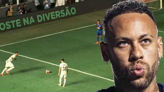 Neymar durdurulamıyor! Bu sefer de frikikten attı!