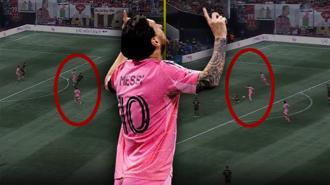 Messi'den savunmayı rencide eden gol!