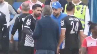 Maçtan çekilen Gostivar'da Alper Potuk futboldan 2 yıl menedildi