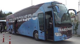 Trabzonspor kafilesi İstanbul'da