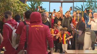 Galatasaray kafilesi Trabzon'da