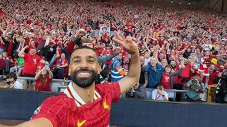 Mohamed Salah, tarihin en iyi sol ayaklı oyuncusunu seçti