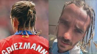 Antoine Griezmann yeni tarzıyla görücüye çıktı
