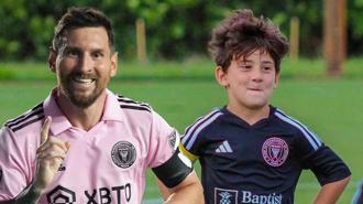 Babasının izinden gidiyor! Ciro Messi'den 'Lionel Messi golü'