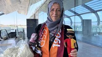 Galatasaraylı kadın çiftçinin ördüğü "Osimhen bebeği" yıldız oyuncuya hediye etme hayali gerçek oluyor