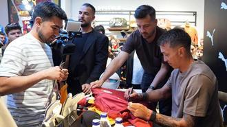 Fernando Muslera, taraftarlarla bir araya geldi