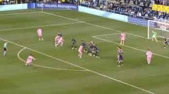 Messi, MLS'i sallama devam ediyor! Frikikten harika gol
