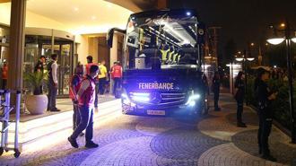 Fenerbahçe kafilesi, Hatayspor maçı için Mersin'de