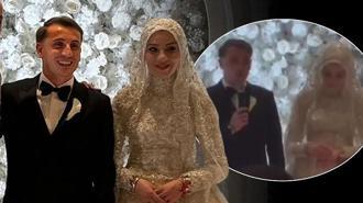 Dünyaevine giren Kerem Aktürkoğlu heyecanını gizleyemedi