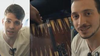 Zafere giden yolda Tarık Biberovic ve Mert Emre Ekşioğlu'nun tavla kapışması