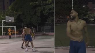 ManU'nun Brezilyalısından sokak futbolu şovu