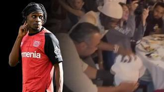 Liverpool'un yıldızı Jeremie Frimpong, tatil için geldiği Bodrum'da coştu
