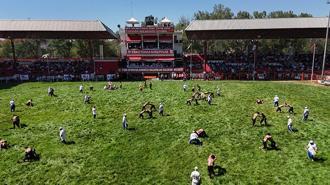Kırkpınar Yağlı Güreşleri heyecanı Edirne'de başladı