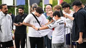 Orkun Kökçü, Beşiktaş kampına katıldı