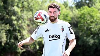 Orkun Kökçü, Beşiktaş'ta ilk antrenmanına çıktı