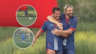 Emre Belözoğlu klası: Orta sahadan avladı!