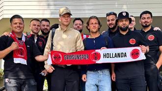 Samsunspor kafilesi Hollanda'da