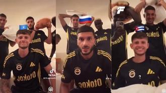 Fenerbahçeli yıldızlardan eğlenceli video
