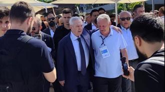 Aziz Yıldırım ve Hakan Bilal Kutlualp, YDK Toplantısı'na aynı tekneyle geldi