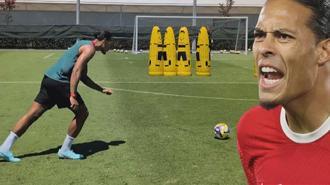 Liverpool'un Hollandalısından frikik dersleri!