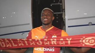 Osimhen Galatasaray için İstanbul'da