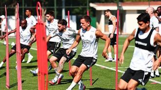Beşiktaş, St. Patrick’s maçının hazırlıklarını tamamladı