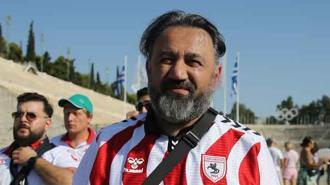 Samsunsporlu bir taraftar, Panathinaikos maçı için 10 bin 300 kilometre yol katetti