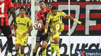 Gençlerbirliği - Fenerbahçe maç sonucu: 1-3