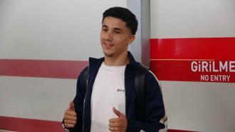 Trabzonspor'un yeni transferi Benjamin Bouchouari, şehre geldi