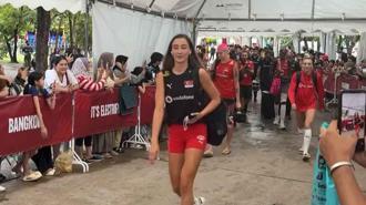 Filenin Sultanları, Dünya Şampiyonası finali için Huamark Spor Salonu'nda