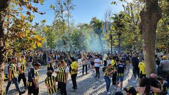 Fenerbahçe taraftarı Trabzonspor maçına akın etti