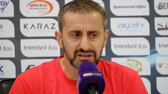 Serkan Özbalta: Tempoyu yükseltmek isteyen bir takımız