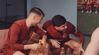 Galatasaray'ın yıldızlarından kahkaha tufanı!