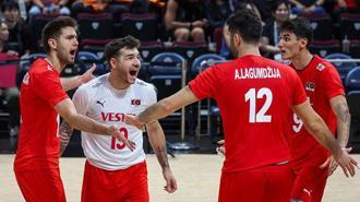 A Milli Erkek Voleybol TakımI'ndan tarihi başarı