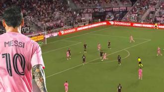Lionel Messi MLS'i sallamaya devam ediyor! Yine duble yaptı