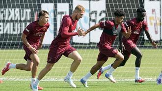 Galatasaray, Alanyaspor maçı hazırlıklarını sürdürdü
