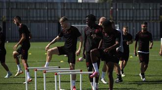 Samsunspor, Gaziantep FK maçı hazırlıklarını sürdürdü