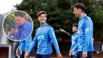Mesut Özil ile Arda Güler'in güldüren diyaloğu