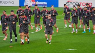 A Milli Futbol Takımı, Bulgaristan maçının hazırlıklarına başladı