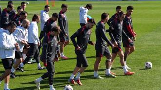 A Milli Futbol Takımı, Bulgaristan maçı hazırlıklarını tamamladı!