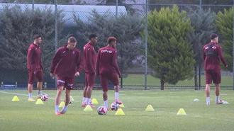 Trabzonspor, Çaykur Rizespor maçının hazırlıklarını sürdürdü