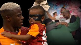 Victor Osimhen, kızının doğum gününde işte böyle eğlendi! Günay Güvenç ve Kaan Ayhan da partiye katıldı