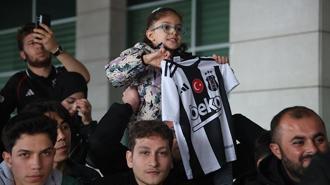 Beşiktaş kafilesine Konya'da coşkulu karşılama