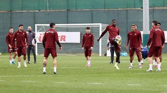 Trabzonspor, Eyüpspor maçı hazırlıklarını sürdürdü