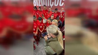 Cumhurbaşkanı Recep Tayyip Erdoğan'dan A Milli Kadın Futbol Takımı'na tebrik